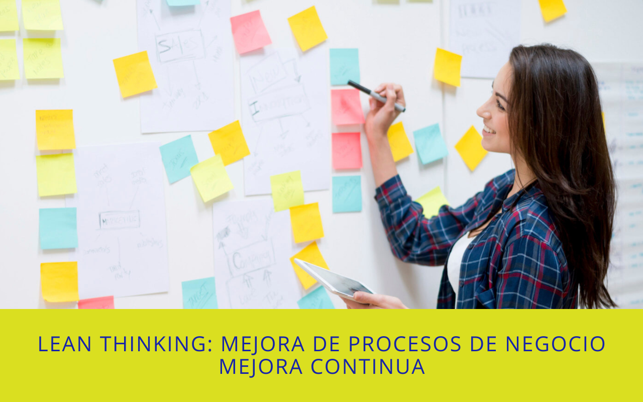 Lean Thinking: mejora de procesos de negocio. Mejora continua